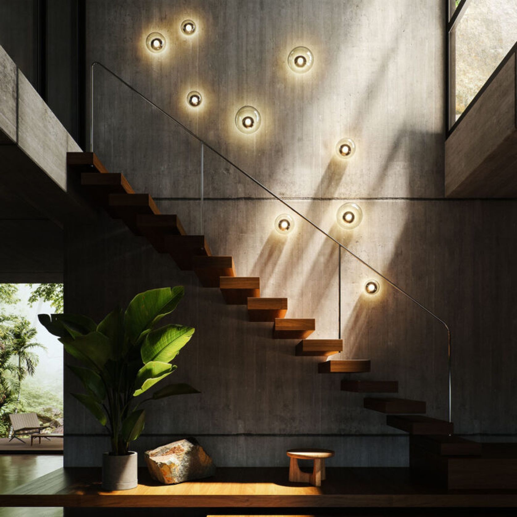 Dew Drops Wall/Ceiling Light gallery detail image