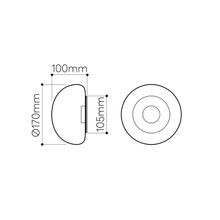 Dew Drops Wall/Ceiling Light gallery detail image