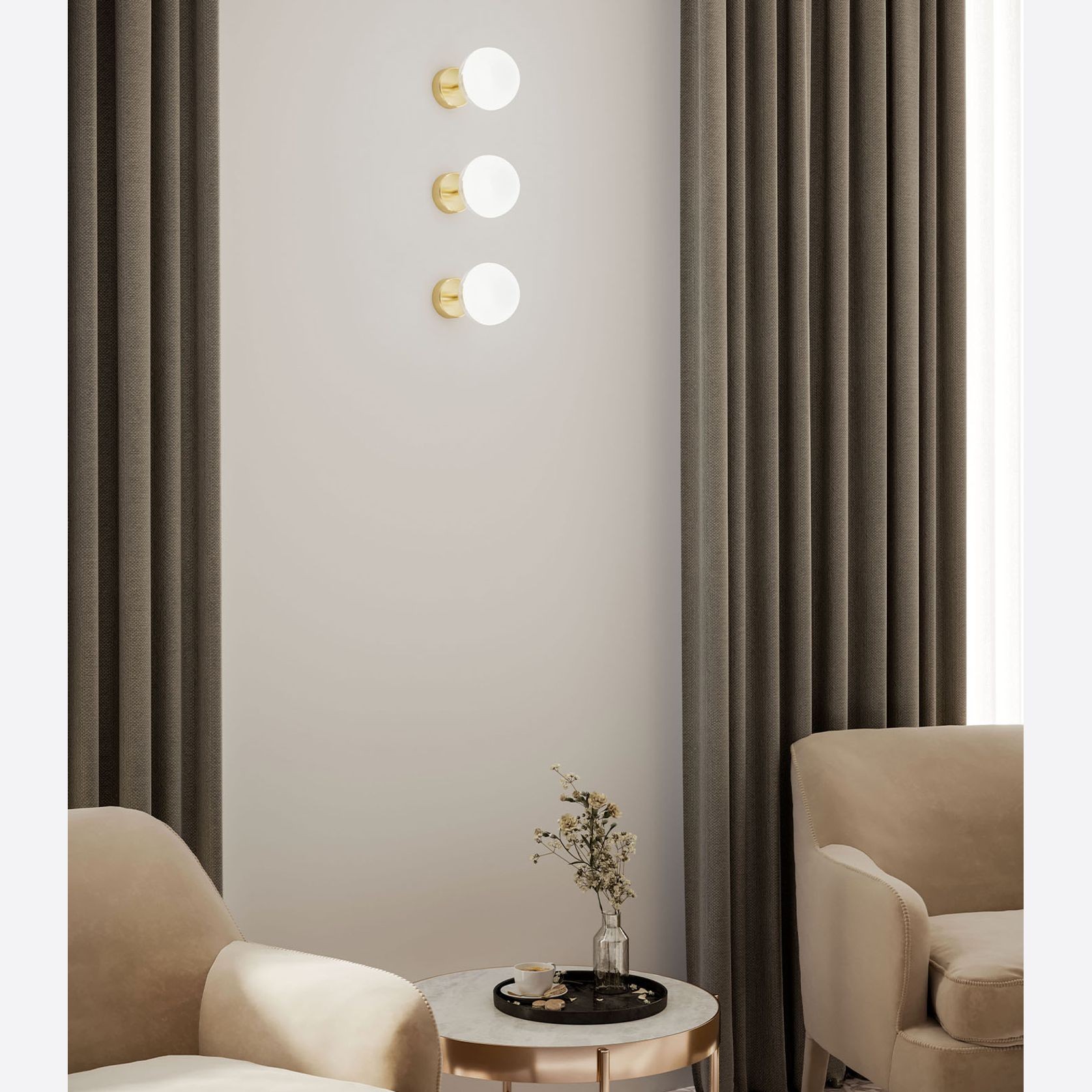 Molecola Wall Light gallery detail image