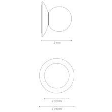 Orbit Brass Wall Light gallery detail image
