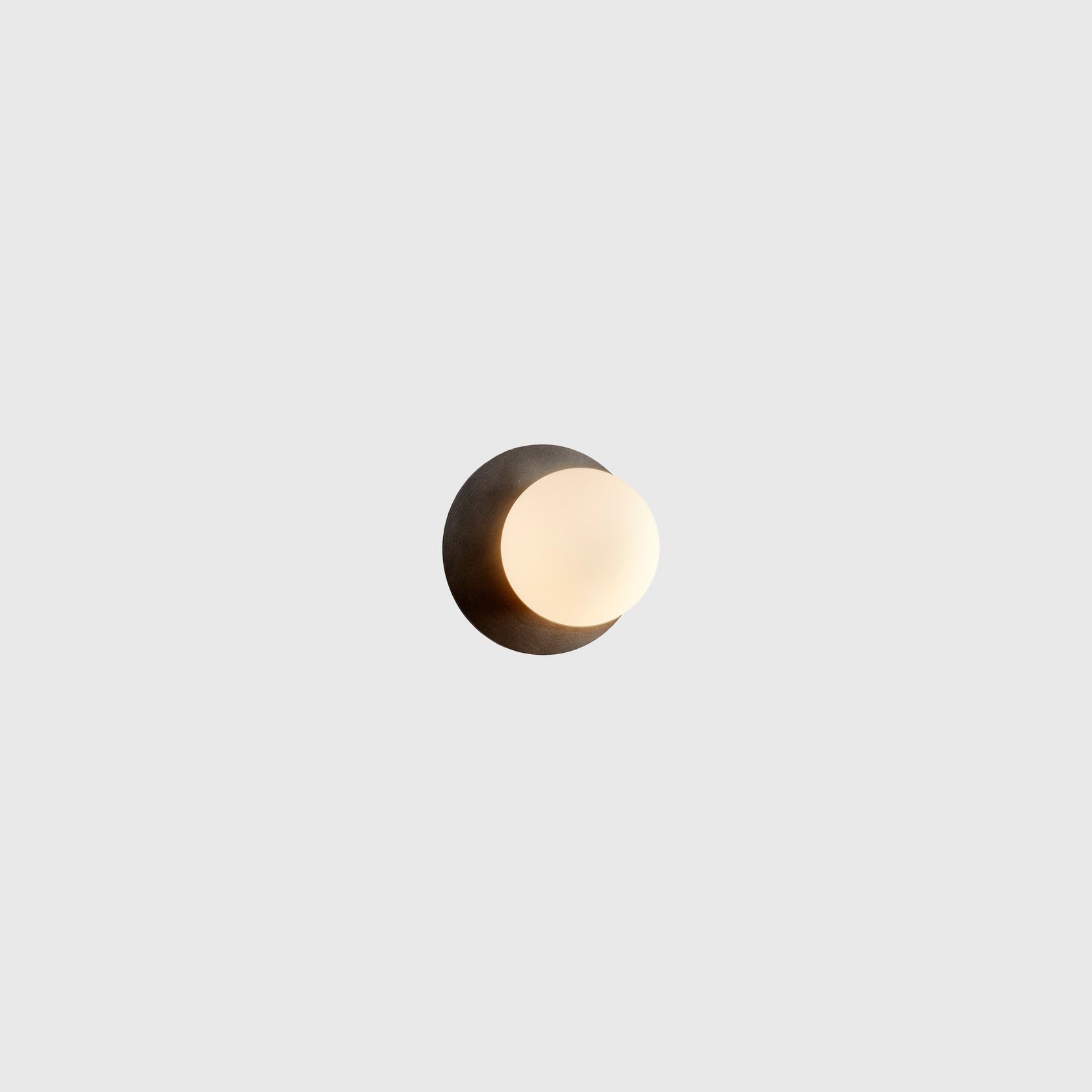 Orbit Brass Wall Light gallery detail image
