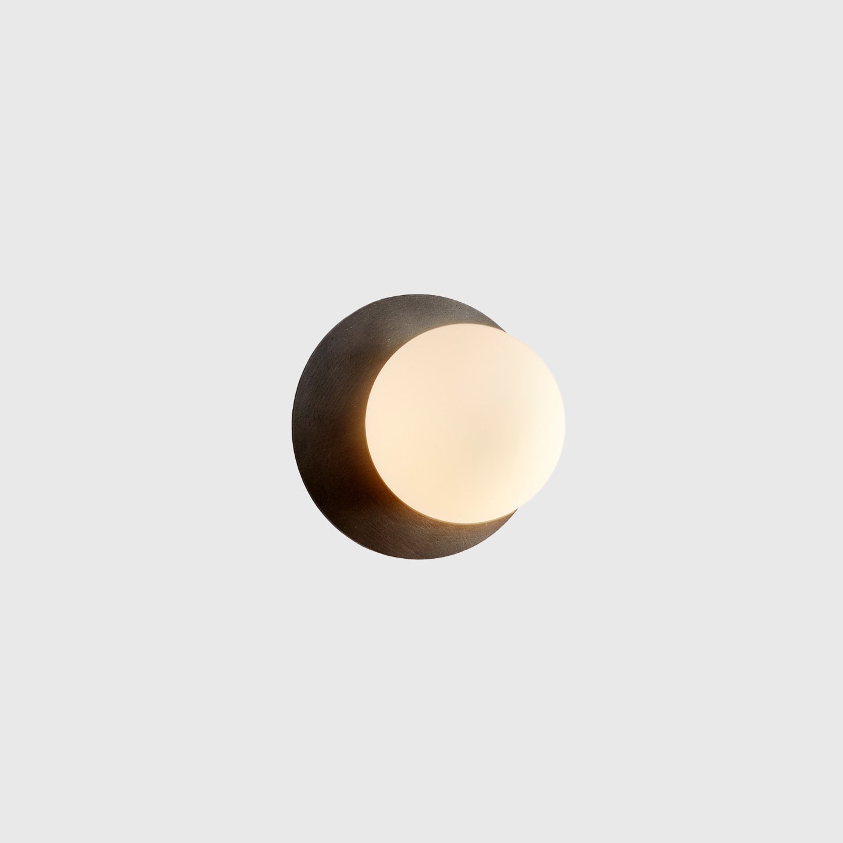 Orbit Brass Wall Light gallery detail image