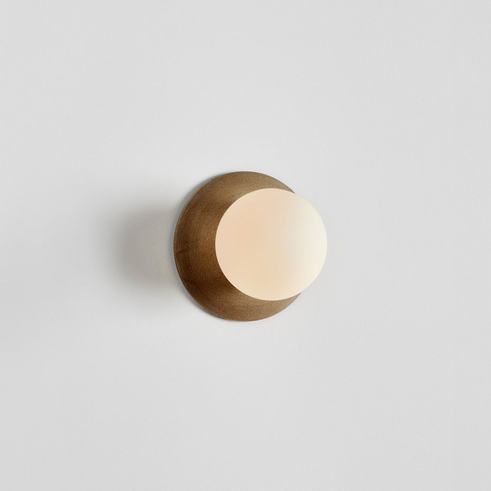 Orbit Brass Wall Light gallery detail image