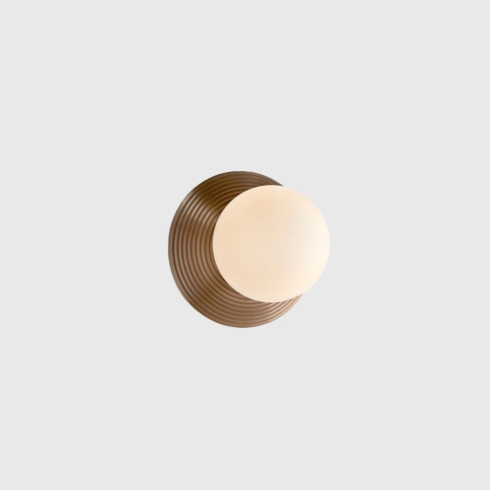 Orbit Brass Wall Light gallery detail image