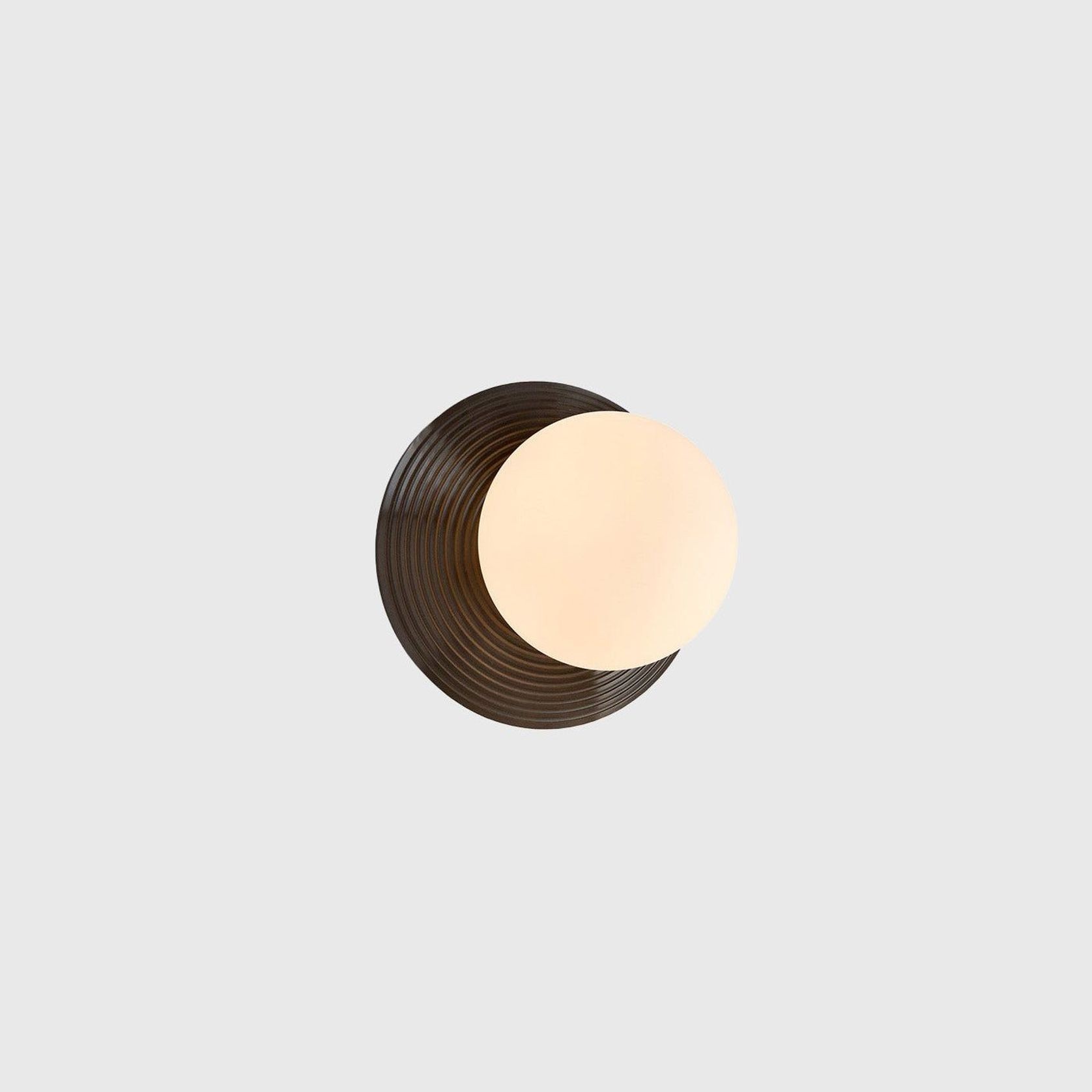 Orbit Brass Wall Light gallery detail image