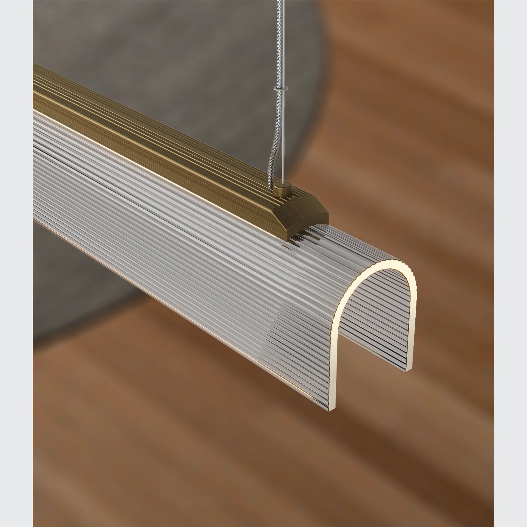 Edge Linear Pendant Light gallery detail image