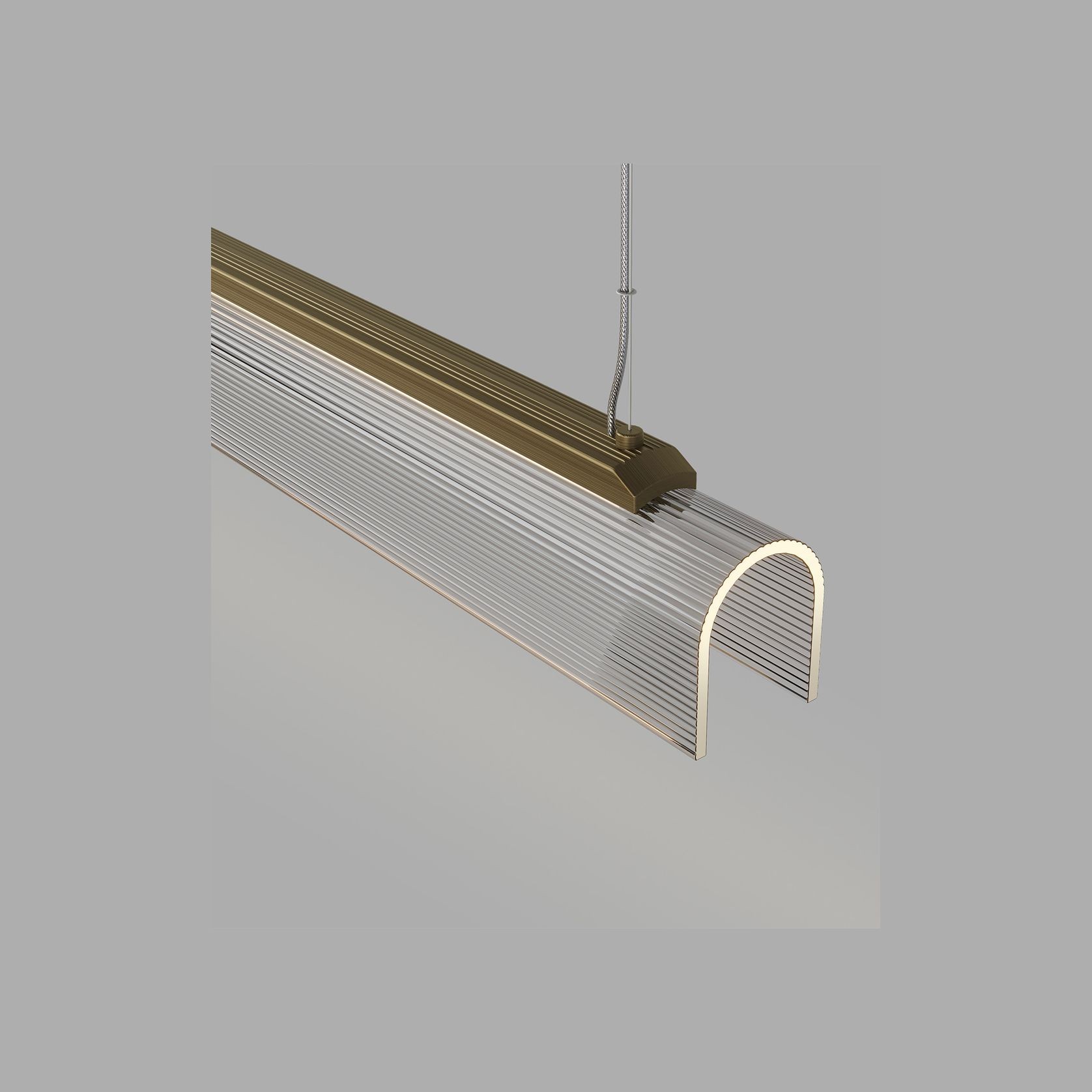 Edge Linear Pendant Light gallery detail image