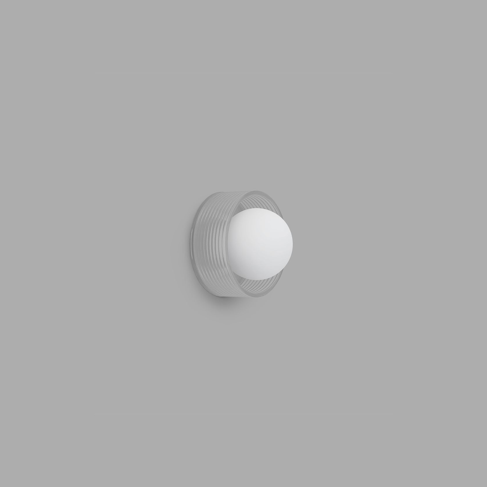 Orb Sur Ribbed Wall Light gallery detail image