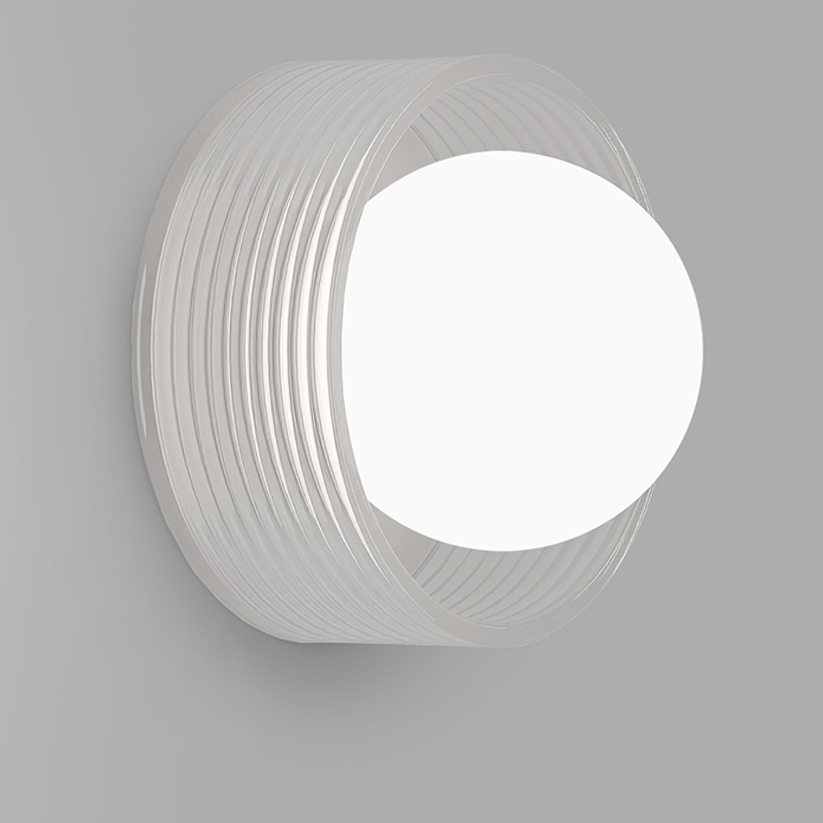 Orb Sur Ribbed Wall Light gallery detail image