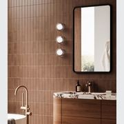 Orb Sur Ribbed Wall Light gallery detail image