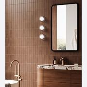Orb Sur Ribbed Wall Light gallery detail image
