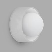 Orb Sur Ribbed Wall Light gallery detail image