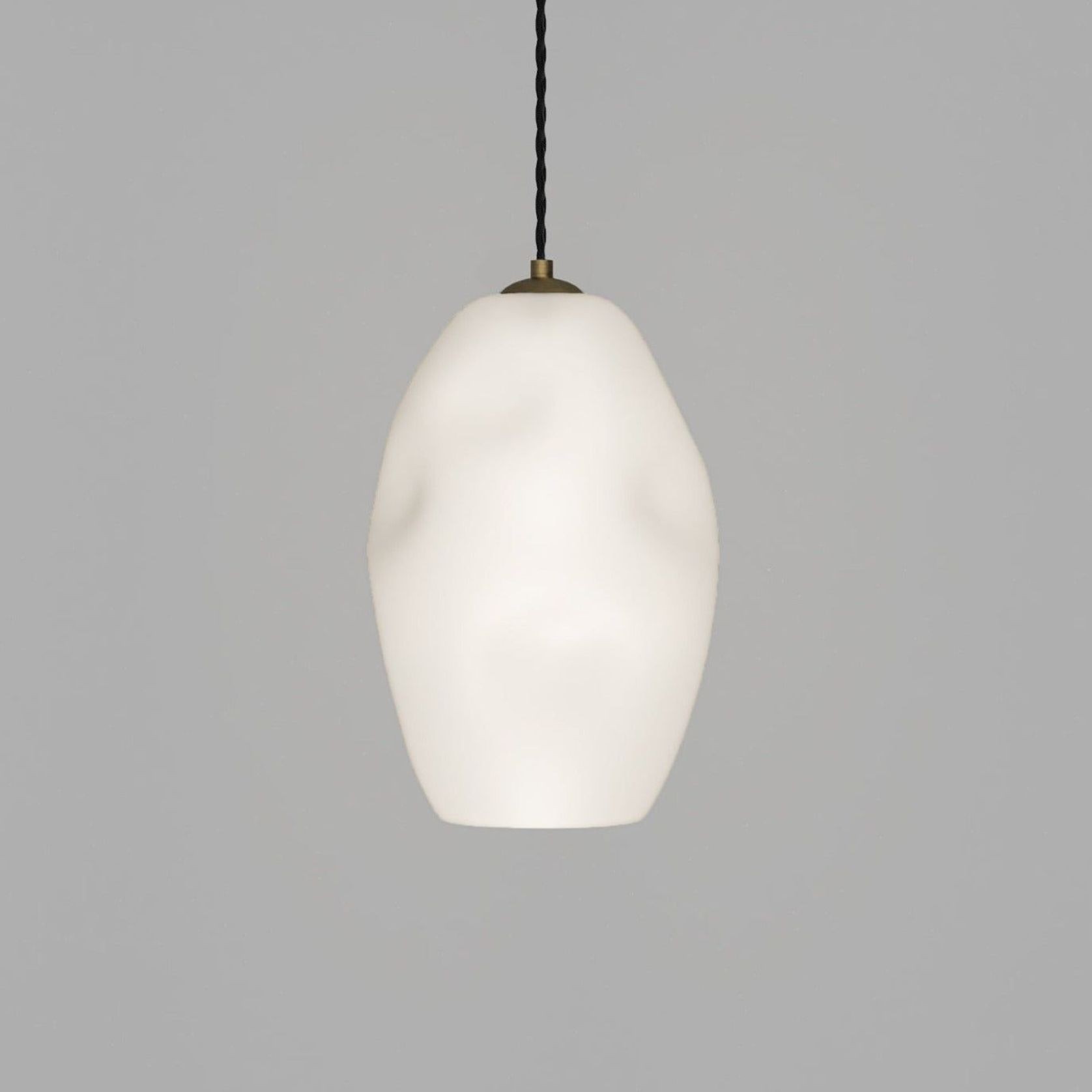 Organic White Pendant Light gallery detail image