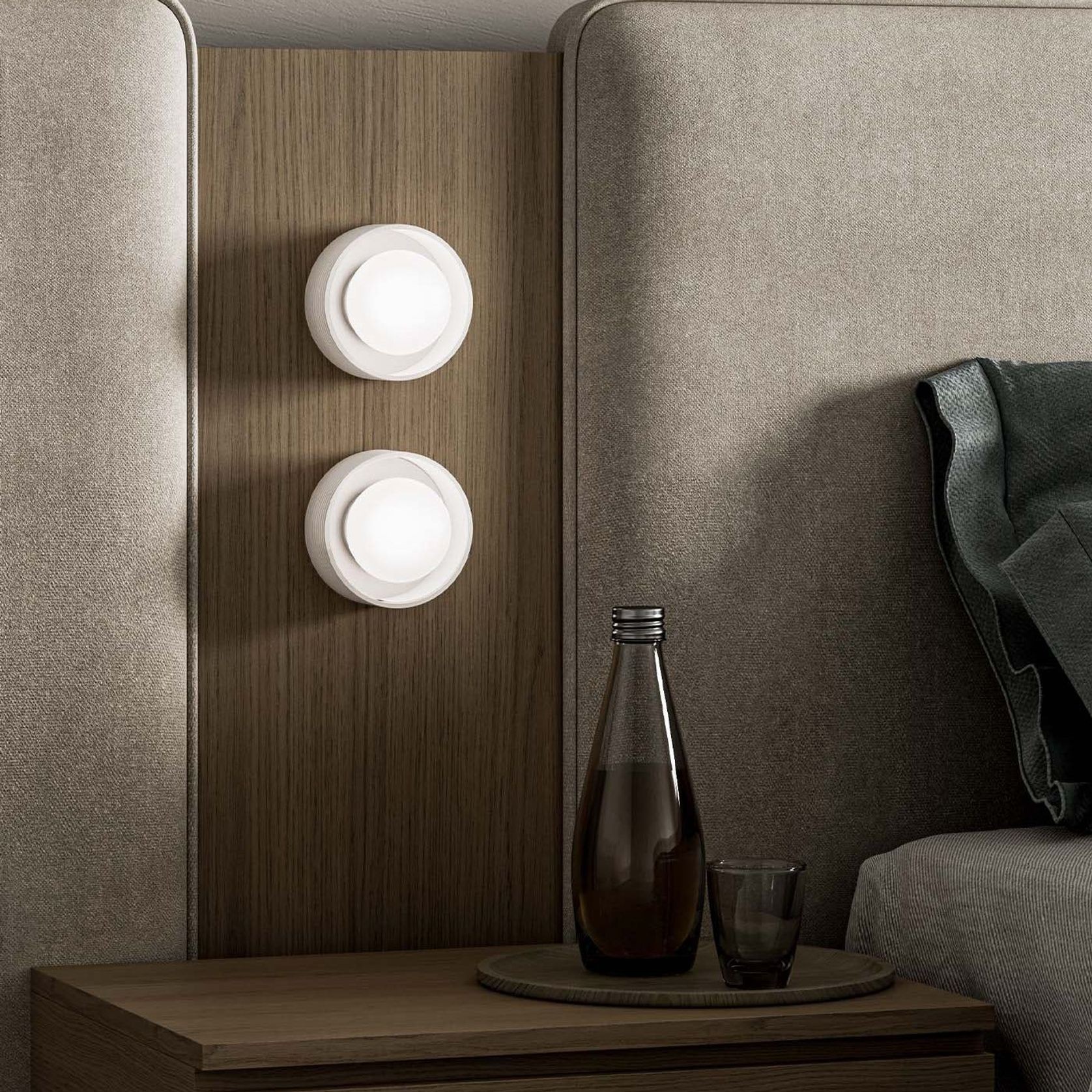 Orb Sur Ribbed Wall Light gallery detail image