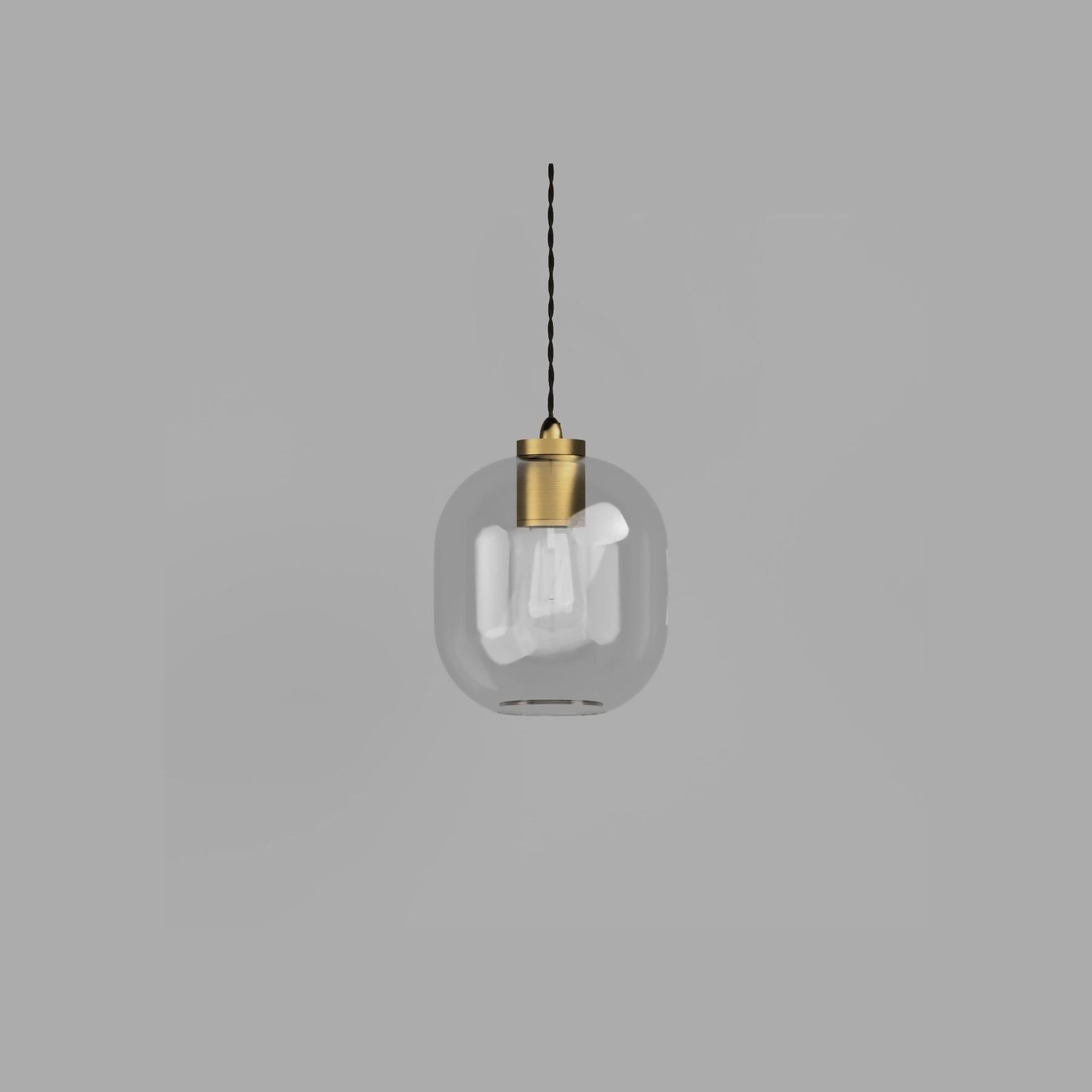 Parlour Curve Pendant Light gallery detail image