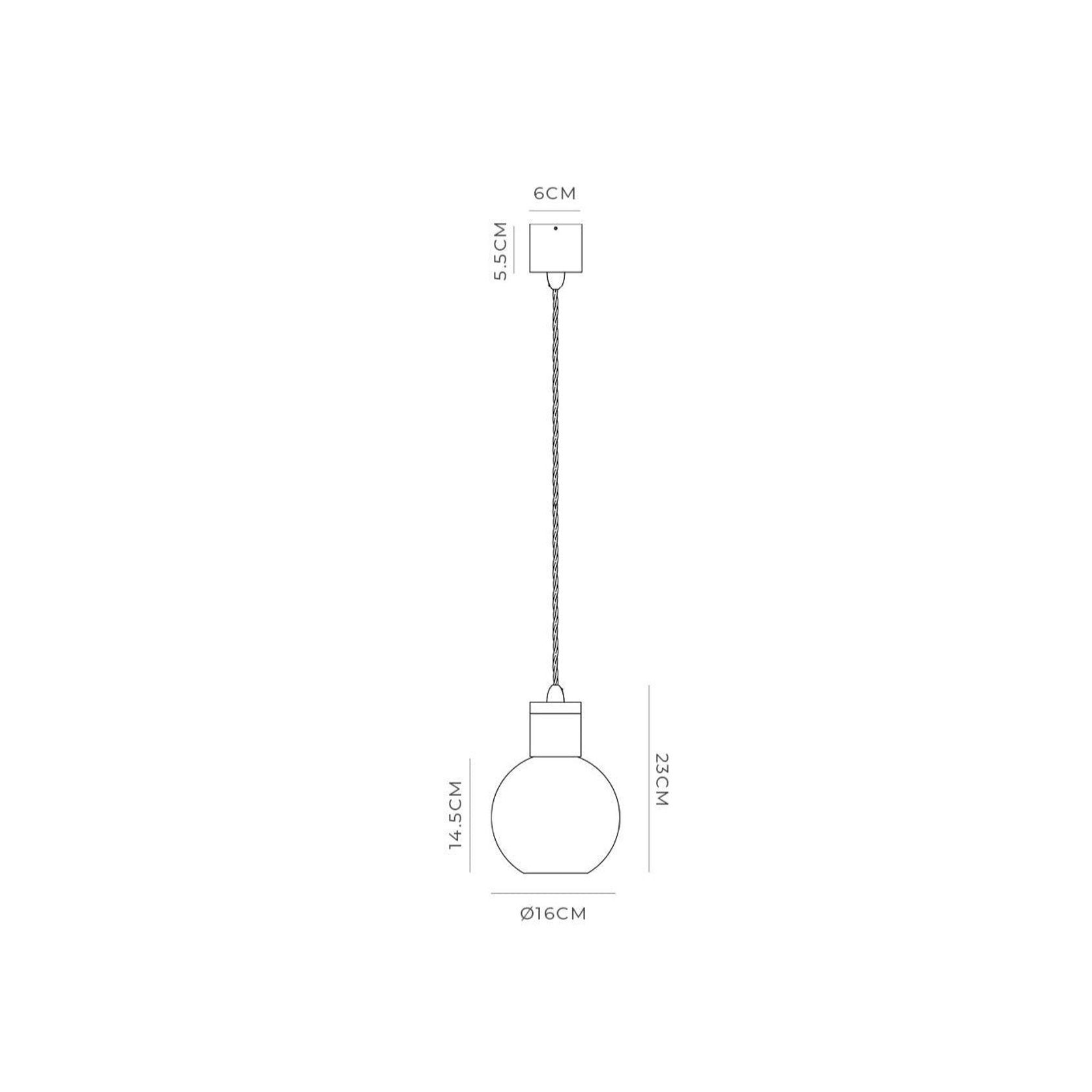 Parlour Sphere Pendant Light gallery detail image