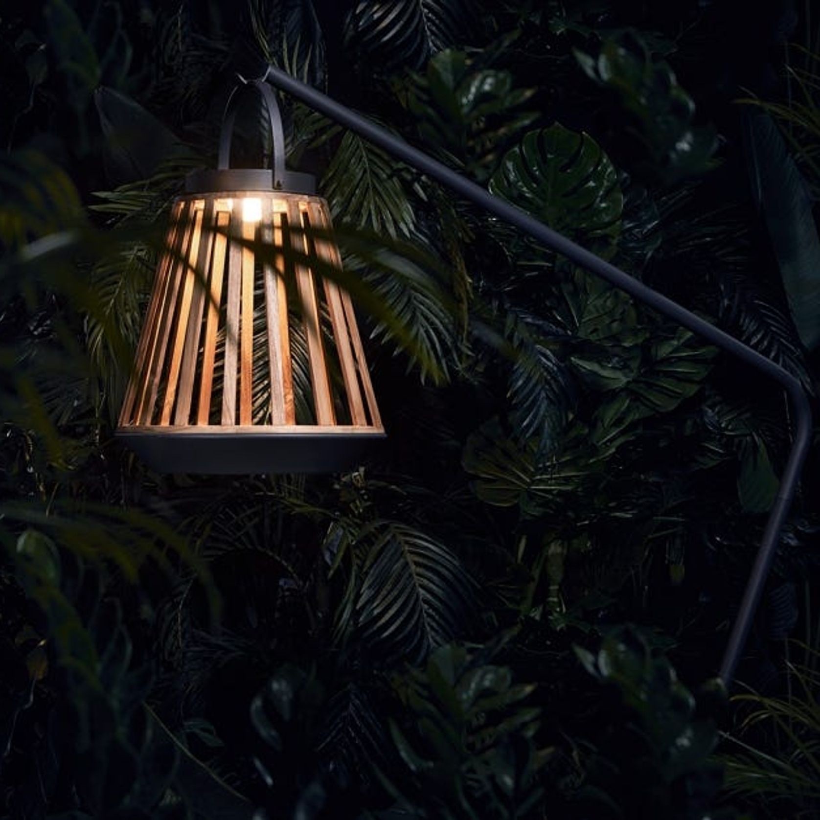 Kate with Jill Outdoor Solar Lamp and Stand - Medium gallery detail image