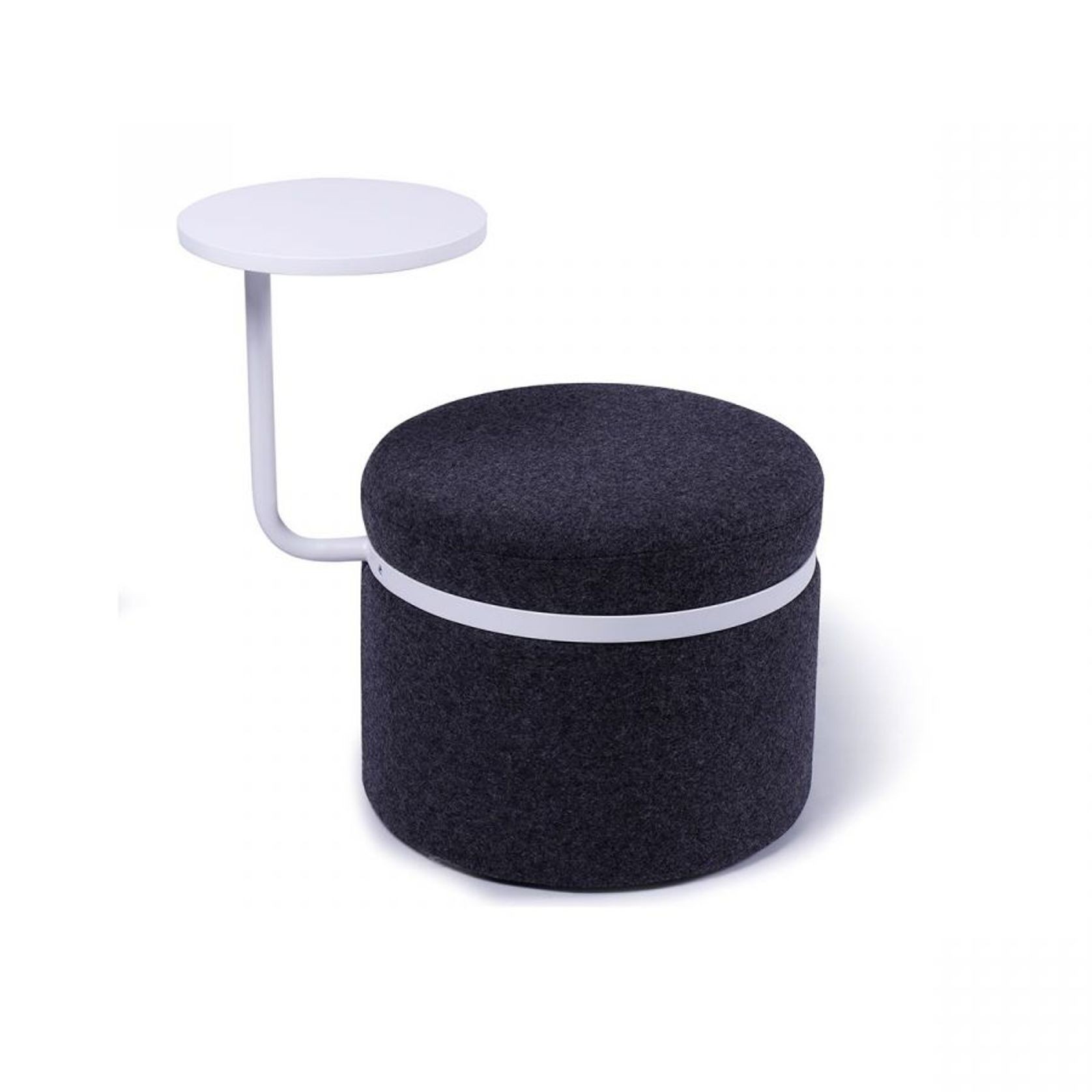 Nina Seat with White Table, GM-60004 Fabric gallery detail image