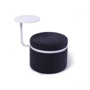 Nina Seat with White Table, GM-60004 Fabric gallery detail image