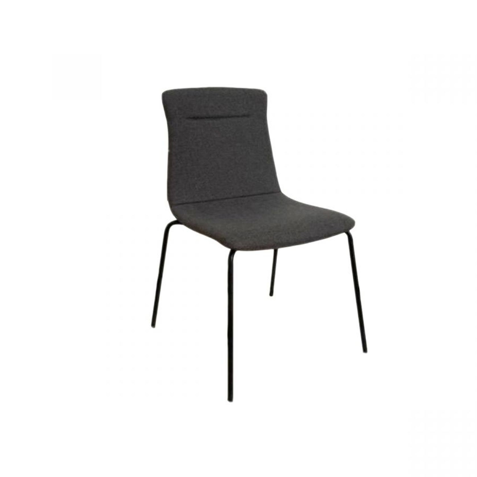 Tower chair Black Legs, GM-60004 Fabric gallery detail image