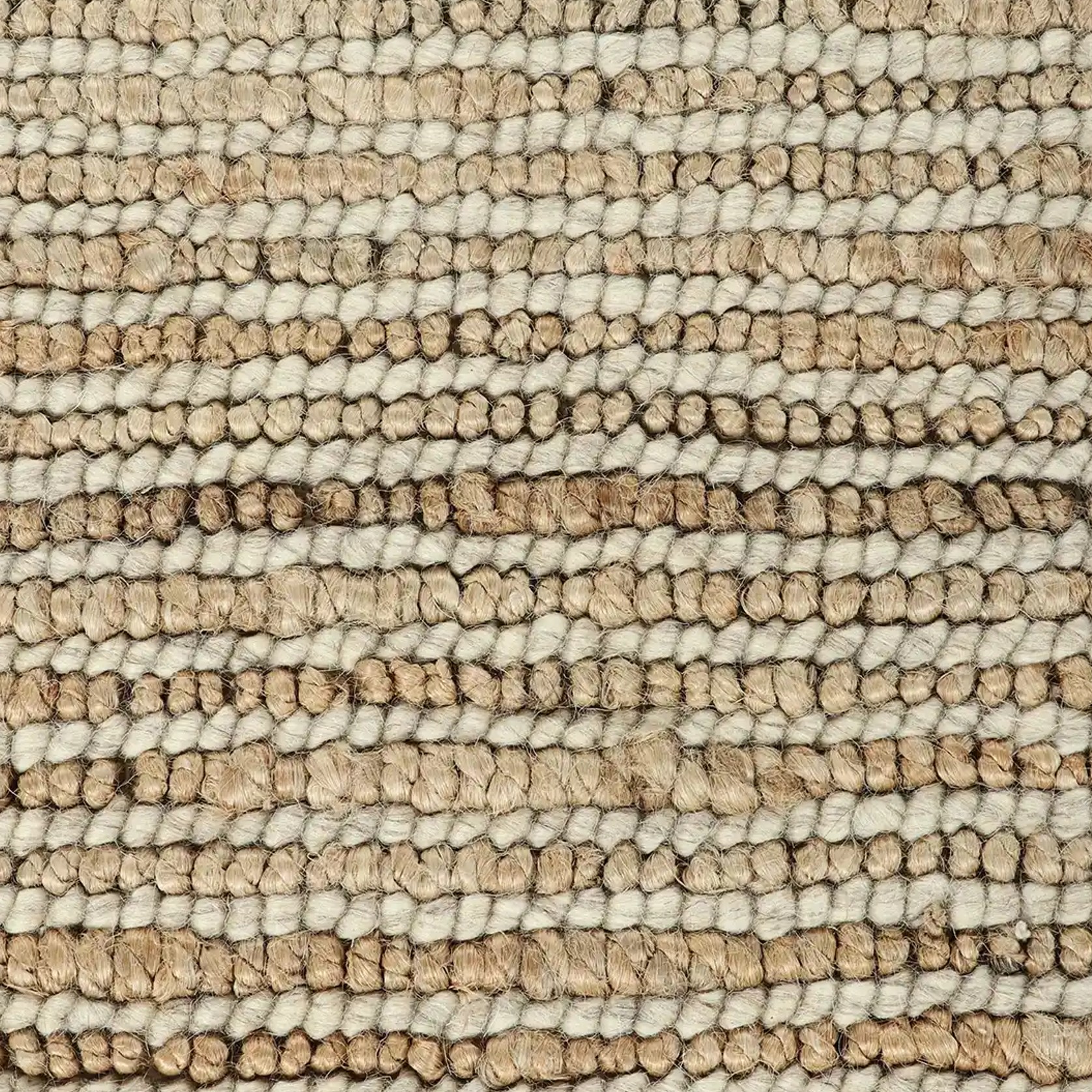 Baya Lima Entrance Mat - Sand/Natural | 50% Wool, 50% Jute gallery detail image