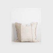 Baya Frankton Linen Cushion - Sand gallery detail image