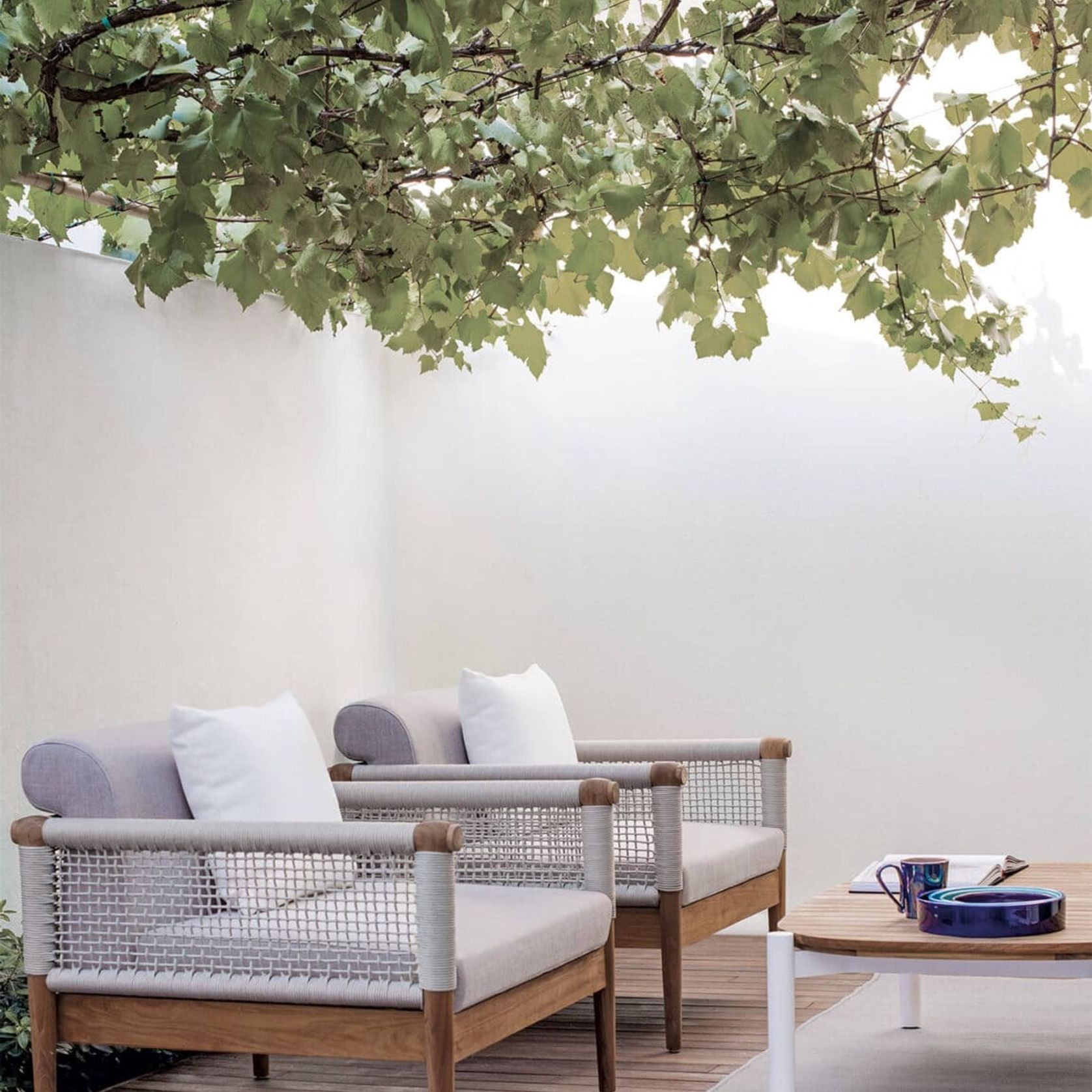 Lodge Outdoor Armchair by Atmosphera gallery detail image