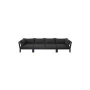 Newport Aluminium Outdoor Loveseat Sofa Set - 4 Seat gallery detail image