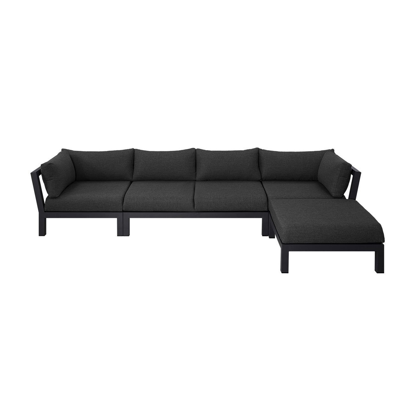 Newport Aluminium Outdoor Loveseat Sofa Set - 5 Seat gallery detail image