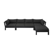 Newport Aluminium Outdoor Loveseat Sofa Set - 5 Seat gallery detail image