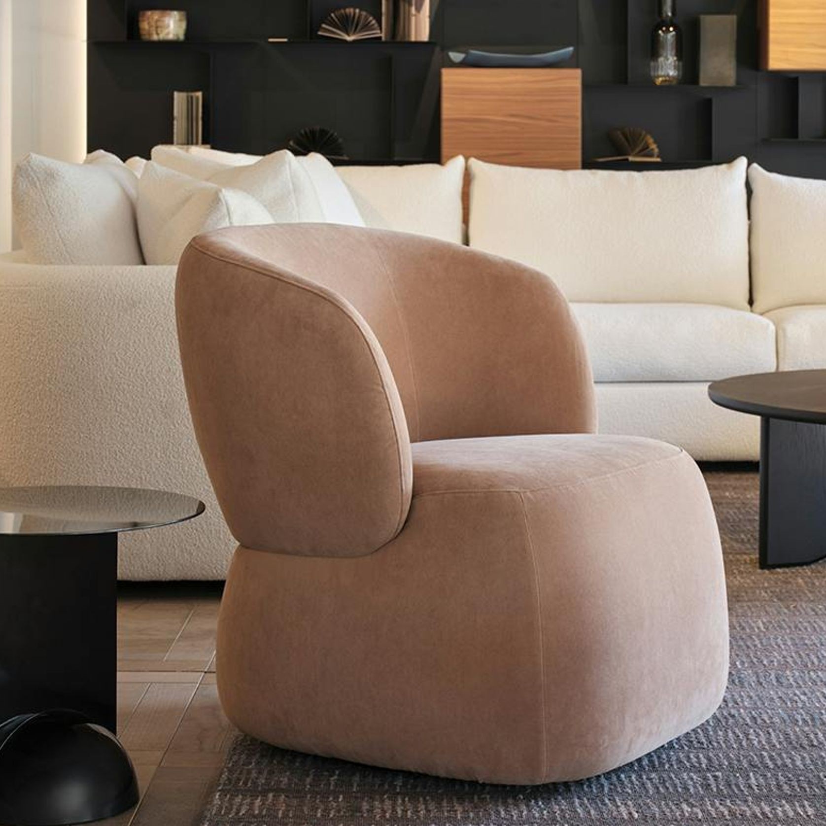 Lu Lu Swivel Armchair gallery detail image