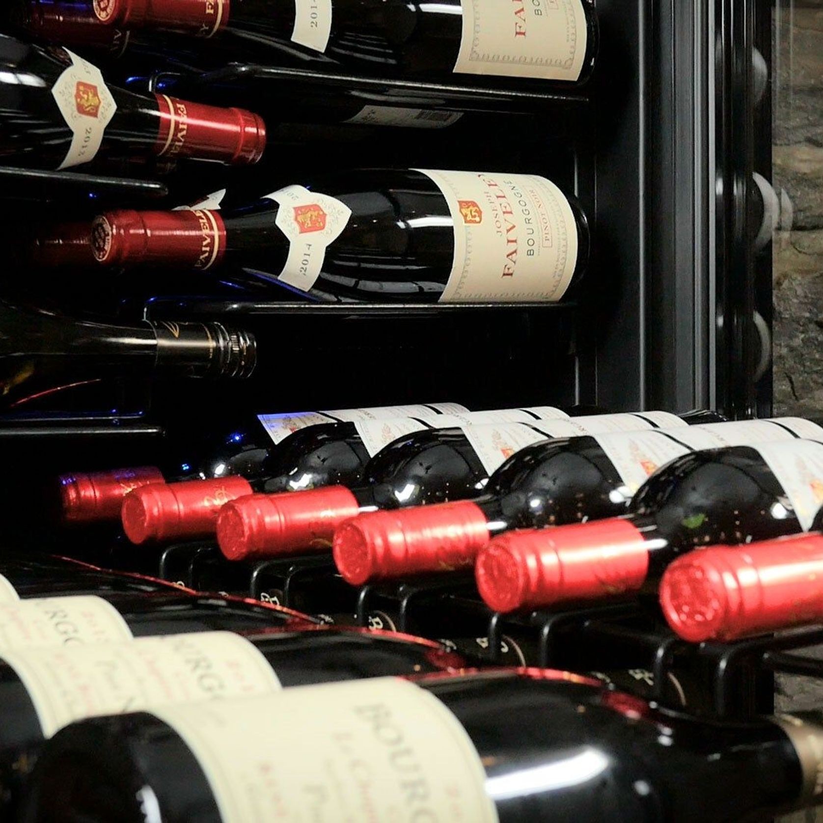 Grand Cru 40 Bottle 'Label View' Single Zone Wine Fridge gallery detail image