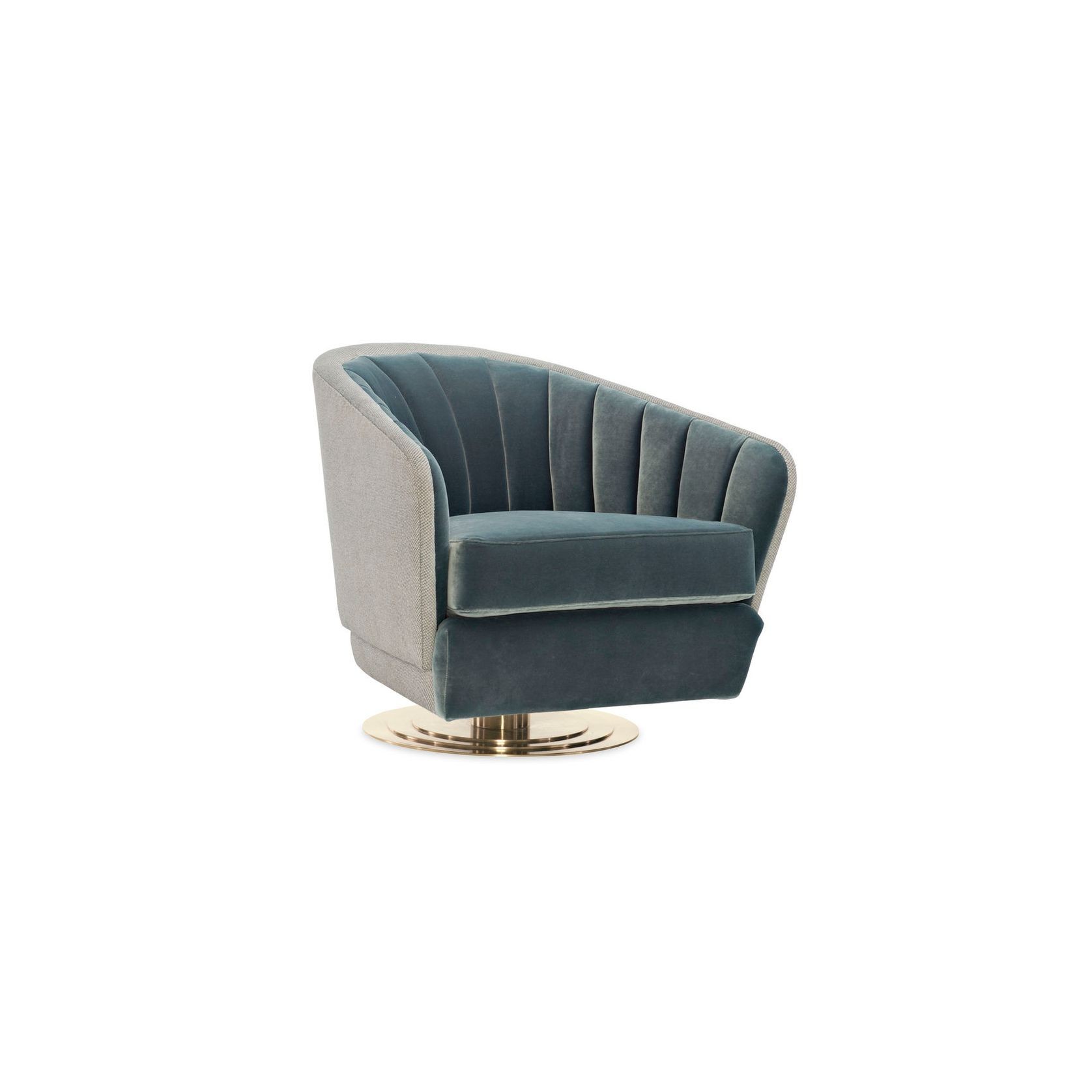 Modern Edge Concentric Swivel Chair gallery detail image