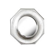 Octagonal Mirror in Silver gallery detail image