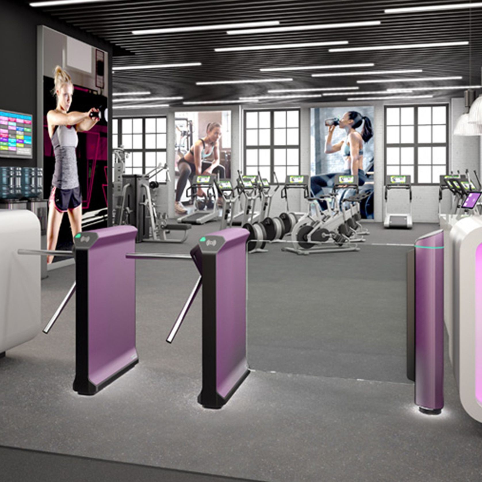 FlowMotion® - mTripod Three-Arm Turnstile gallery detail image