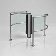 FlowMotion® - mTwing Half Height Turnstile gallery detail image