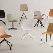 Maarten Plastic Bar Stool - Swivel gallery detail image