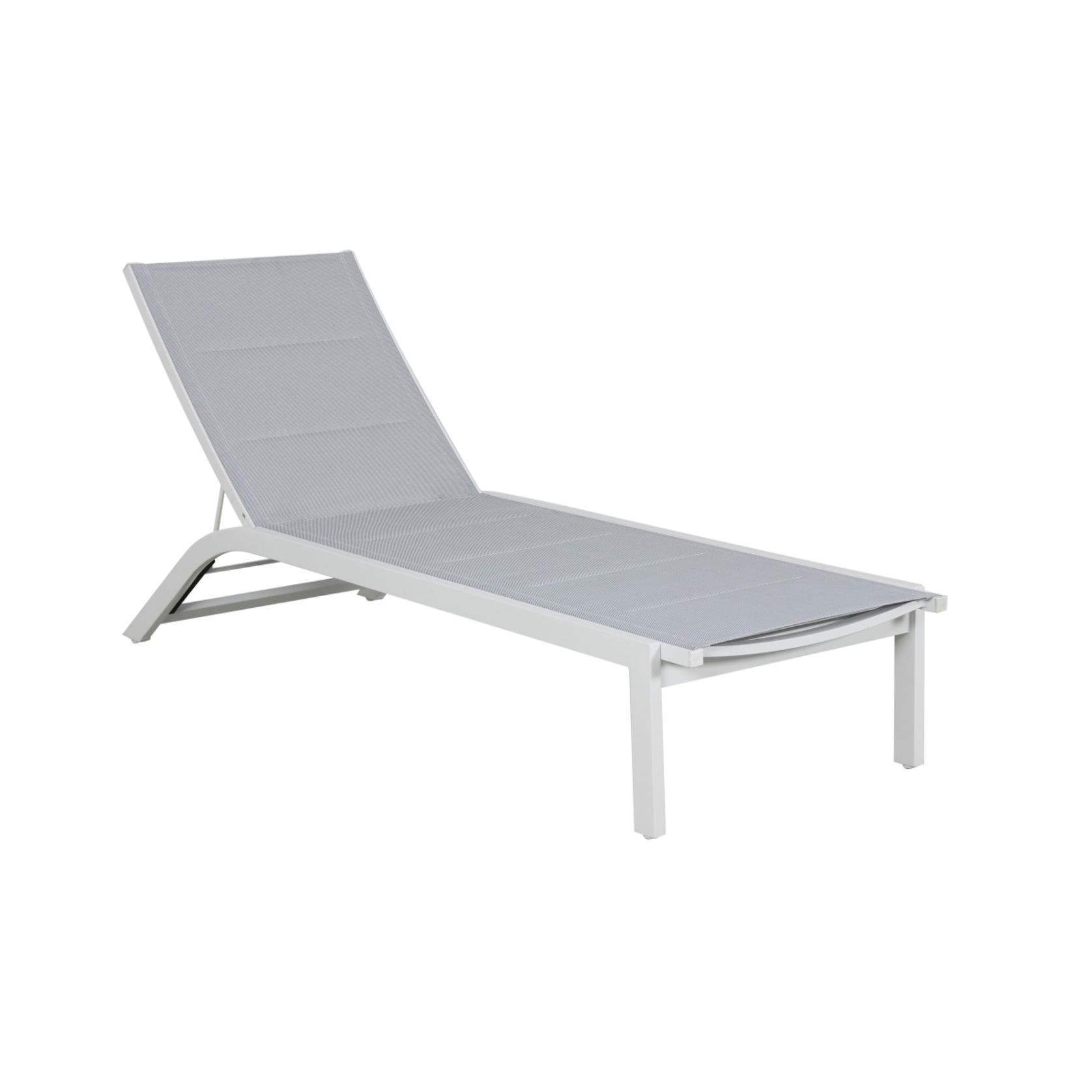 Malibu Sun Lounger | White gallery detail image