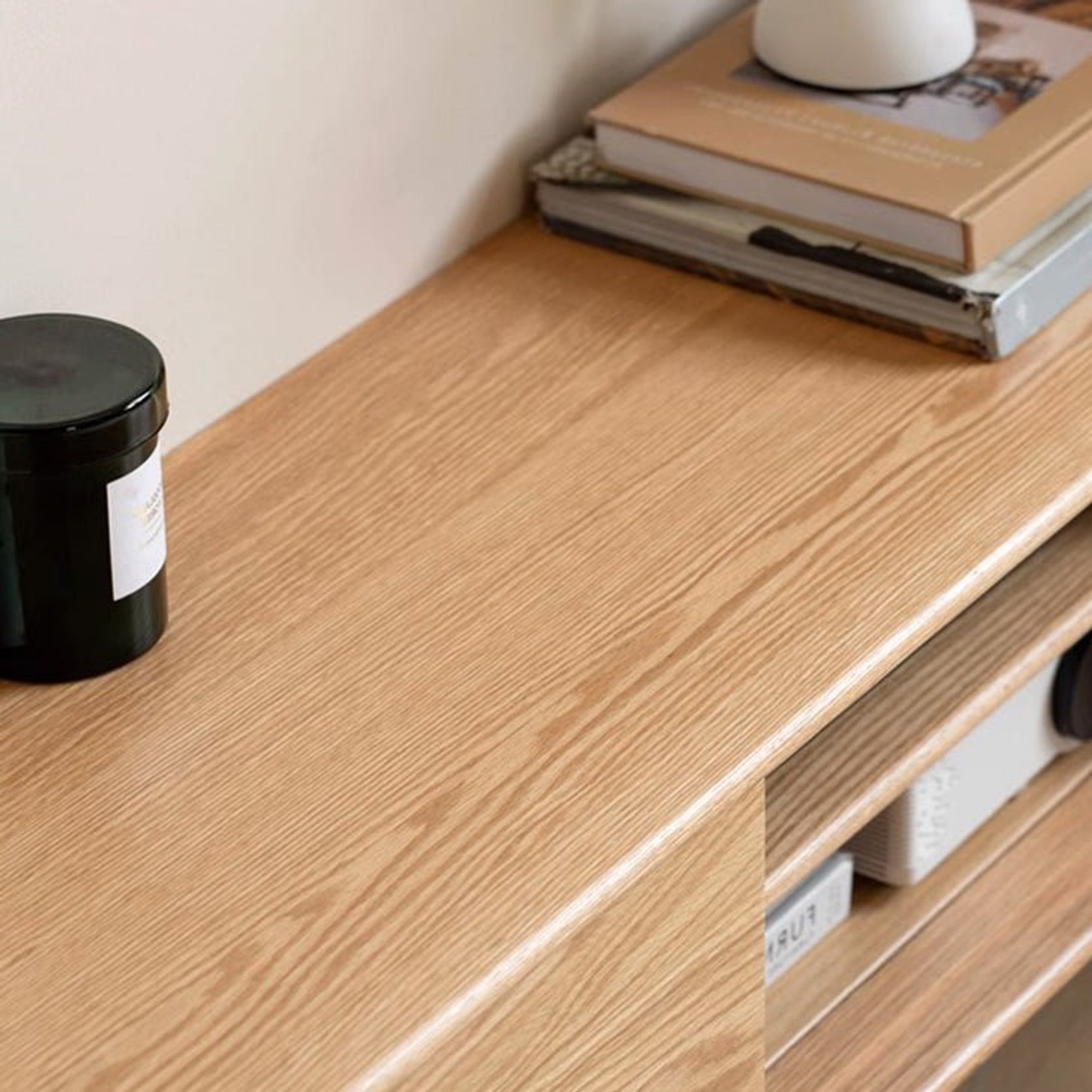 Malmo Natural Solid Oak Entertainment Unit Design Two gallery detail image