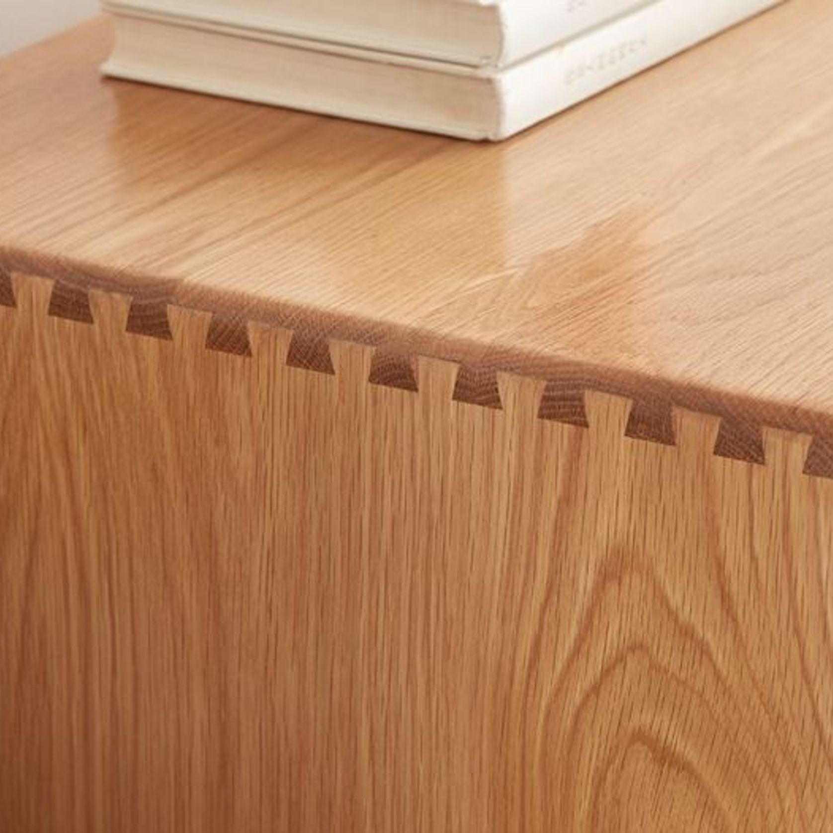 Malmo Natural Solid Oak Chest of 9 Drawers gallery detail image