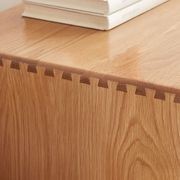 Malmo Natural Solid Oak Chest Of 9 Drawers gallery detail image