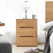 Manchester Natural Solid Oak Bedside Table gallery detail image