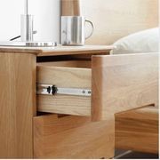 Manchester Natural Solid Oak Bedside Table gallery detail image