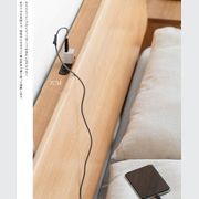 Berlin Natural Solid Oak Bed Frame gallery detail image