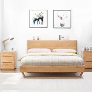 Manchester Natural Solid Oak Bed Frame gallery detail image