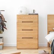 Manchester Natural Solid Oak Tall Boy Drawers gallery detail image