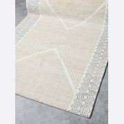 Tribe Home Marisa Rug - Salt | 100% NZ Wool Designer Rug gallery detail image