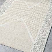 Tribe Home Marisa Rug - Salt | 100% NZ Wool Designer Rug gallery detail image