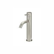 Meir Piccola Tall Basin Mixer Tap with 130mm Spout - Lustre Bronze gallery detail image