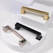 Kitchen cabinet handles hampton style Melton Matt black / brass / nickel gallery detail image